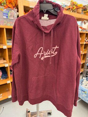 Ariat Women's R.E.A.L. Logo Script Cowl Neck Sweatshirt